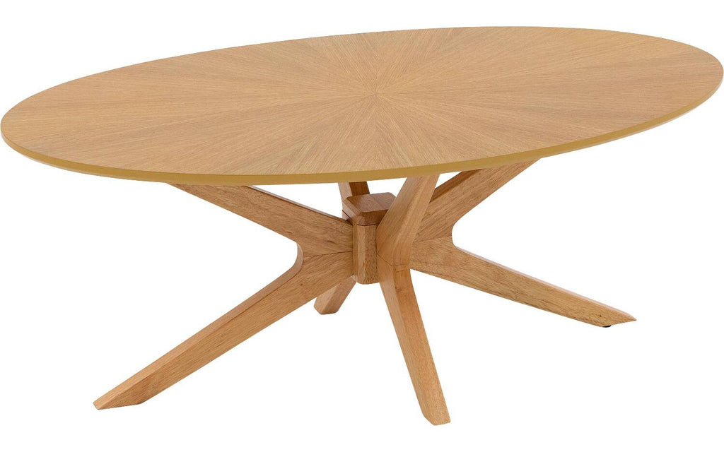 Julia Salontafel Ovaal Eiken Naturel