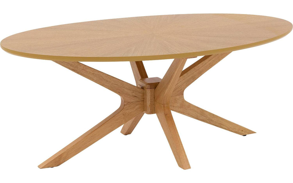 Julia Salontafel Ovaal Eiken Naturel